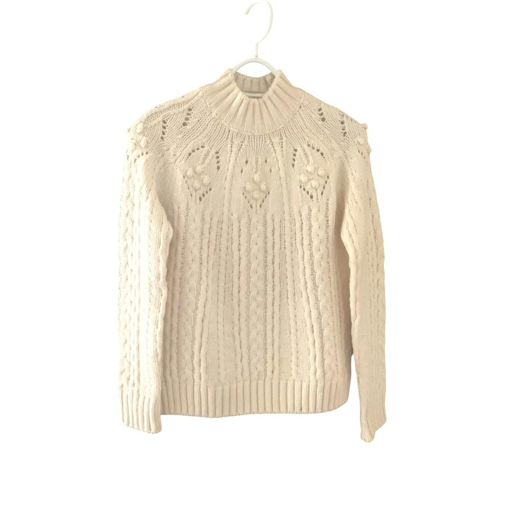 La Maille Sezane -Cable Knit Sweater (Size XS)